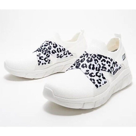 Skechers Shoes Sneakers Slip-On BOBS B Flex Washable Kitty Kickstart White 10 - Picture 10 of 10